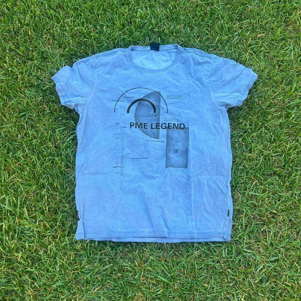 PME Legend y2k tee blue mens size xl